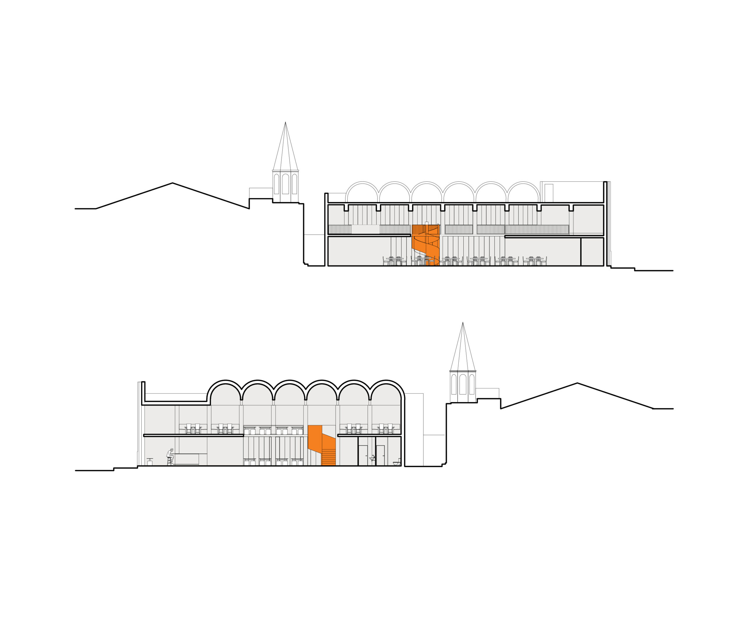 cortes longitudinales